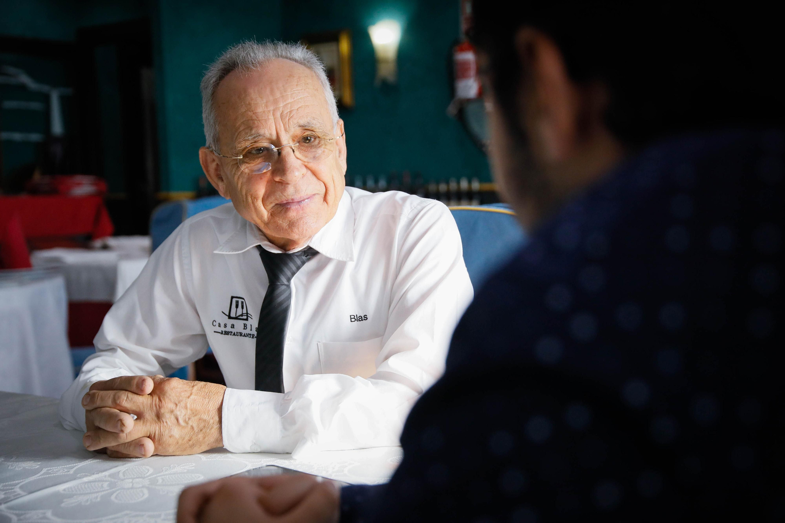 Imágenes del reportaje gastronómico en Casa Blas