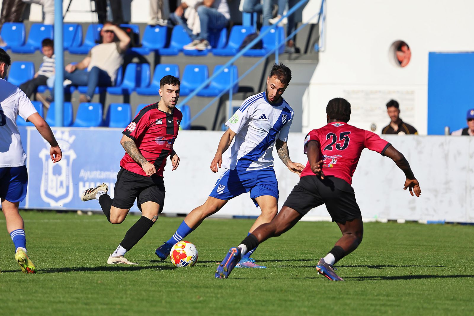 Las fotografías del Atlético onubense - Pozoblanco