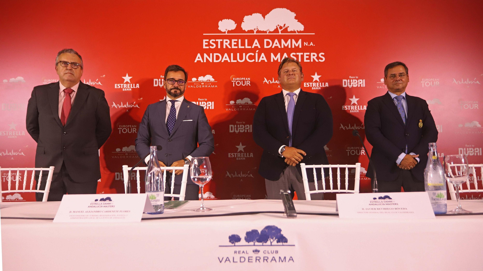 Fotos de la presentación del Andalucía Masters en Valderrama