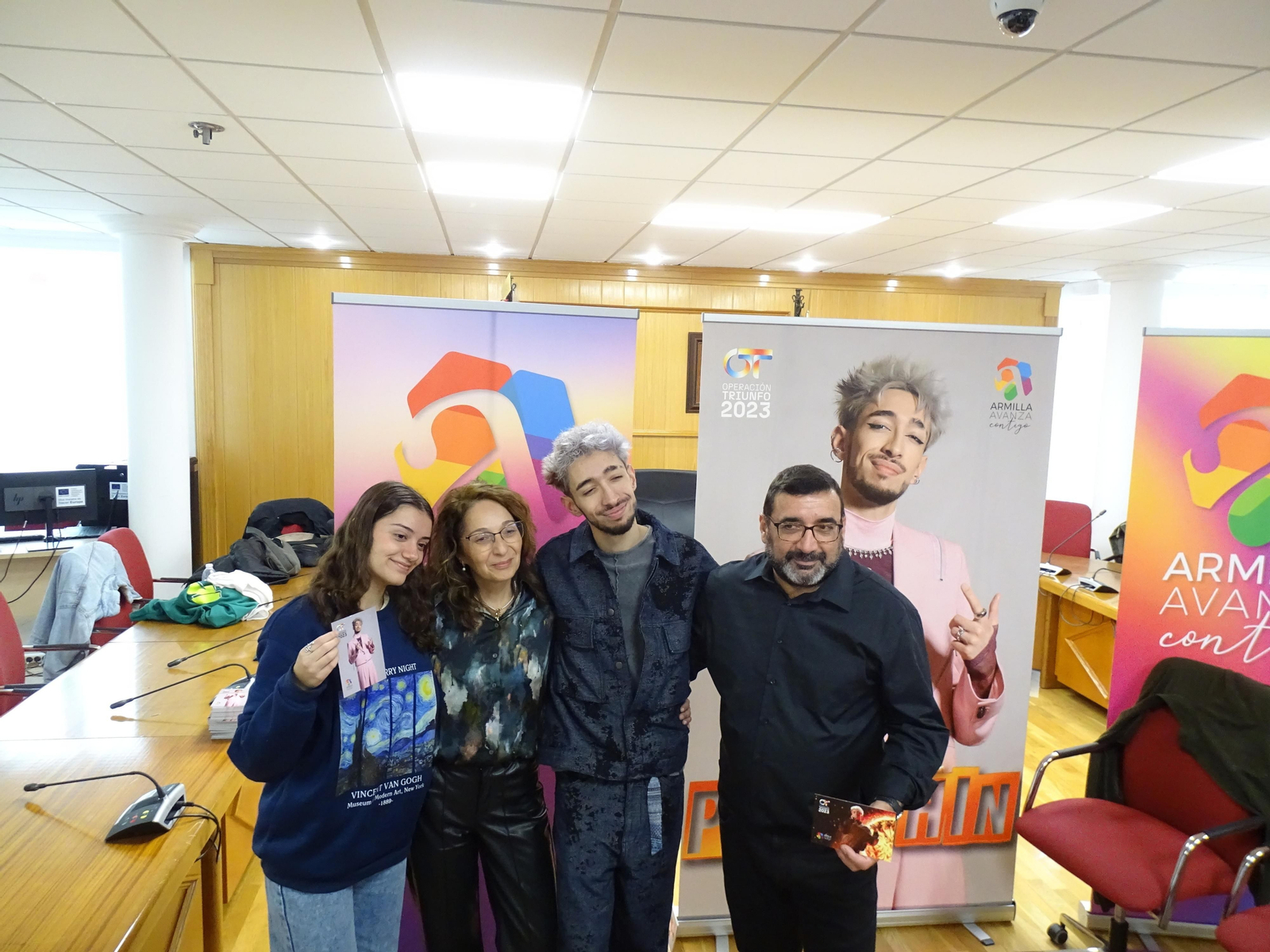 Así ha sido el recibimiento a Paul Thin en Armilla