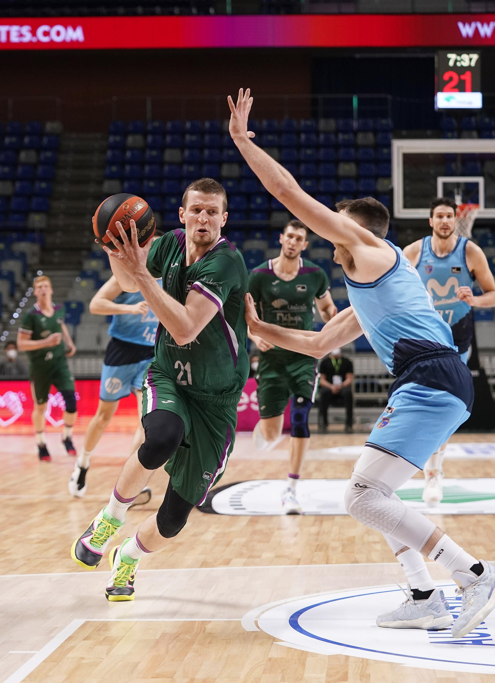 Los cinco años de Adam Waczynski en el Unicaja, en fotos