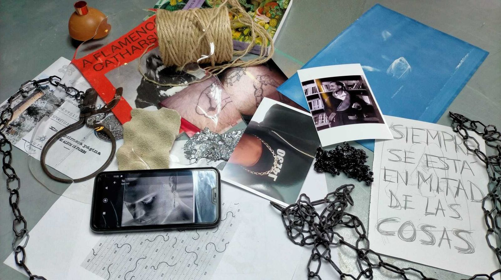 Una de las creaciones de la muestra.