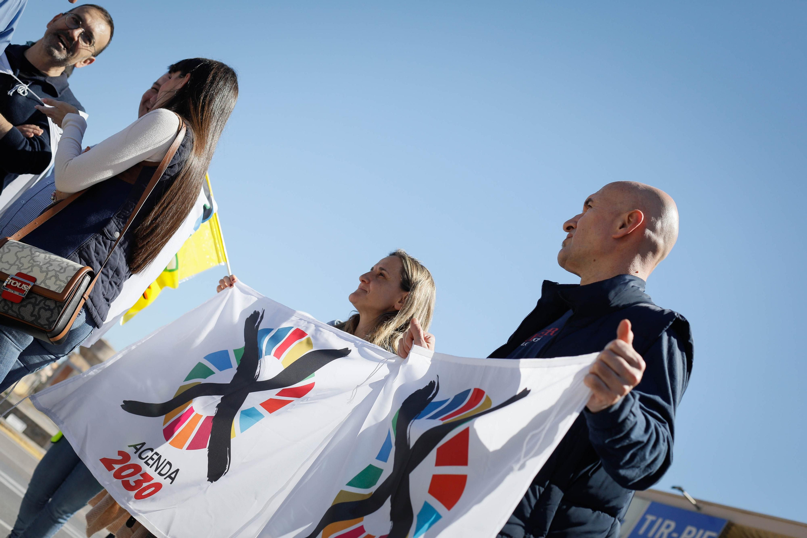 Los agricultores colapsan el puerto de Almería