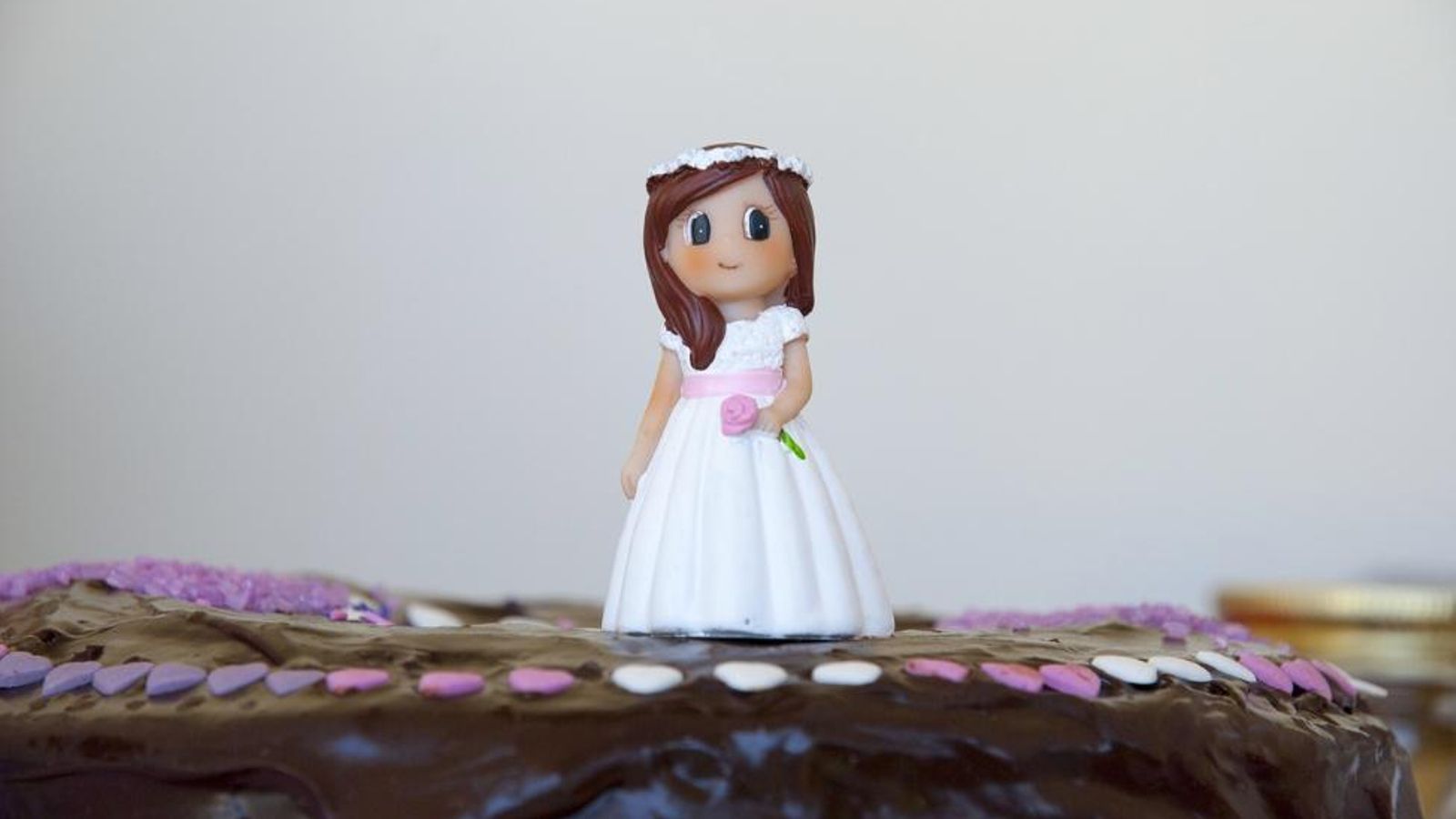 Tarta de primera comunión.