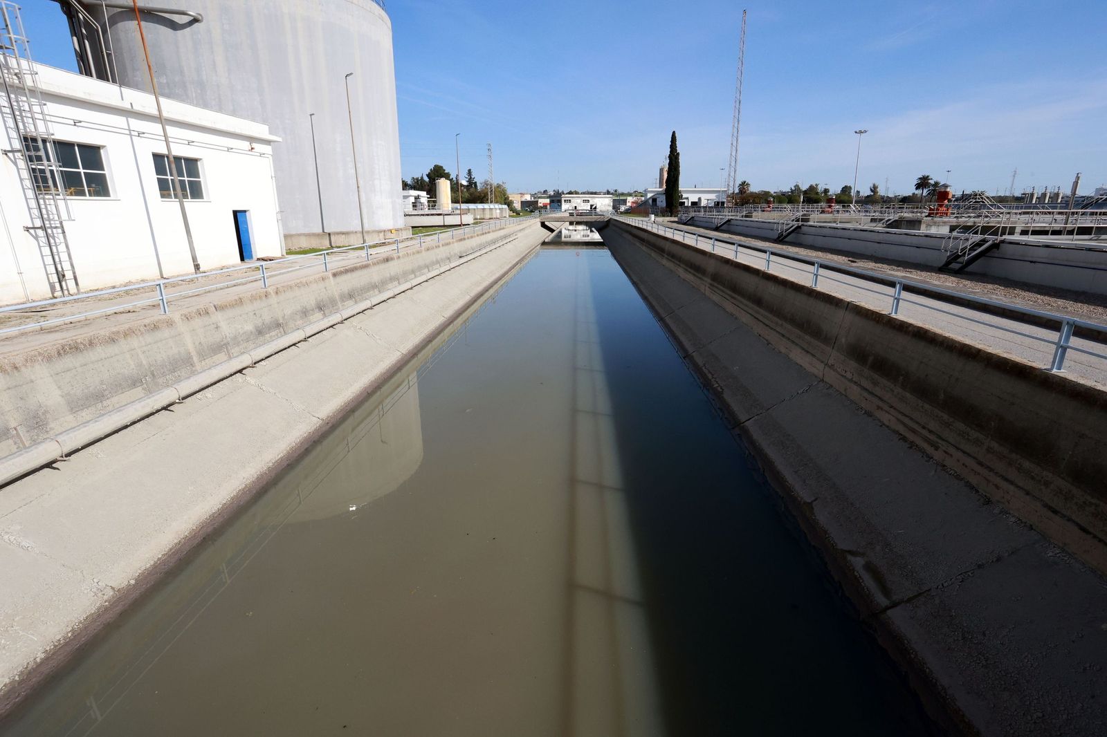 Así está la depuradora de Jerez