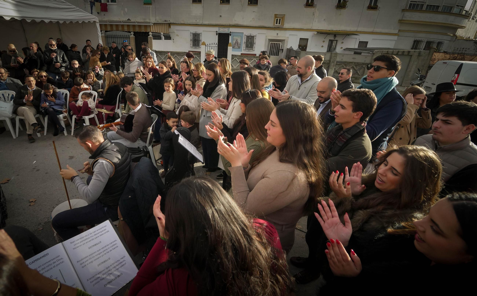 Imágenes de zambombas del día 20 de diciembre en Jerez