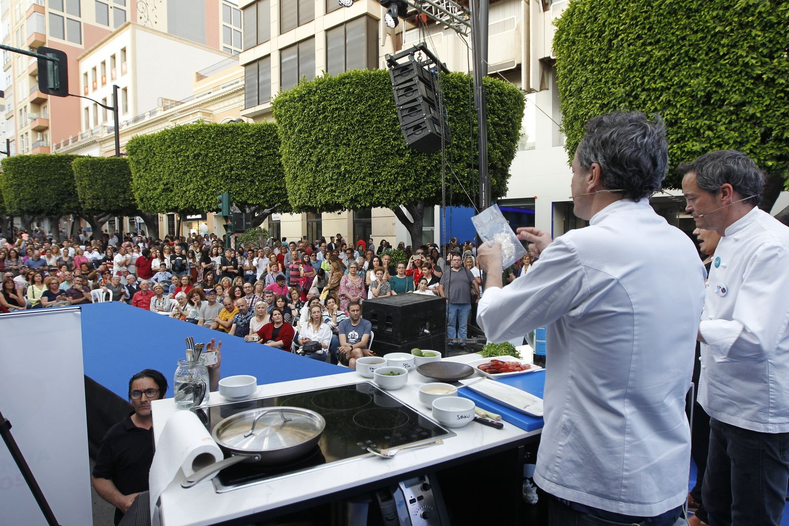 Fotogalería Noche en Blanco. Almería