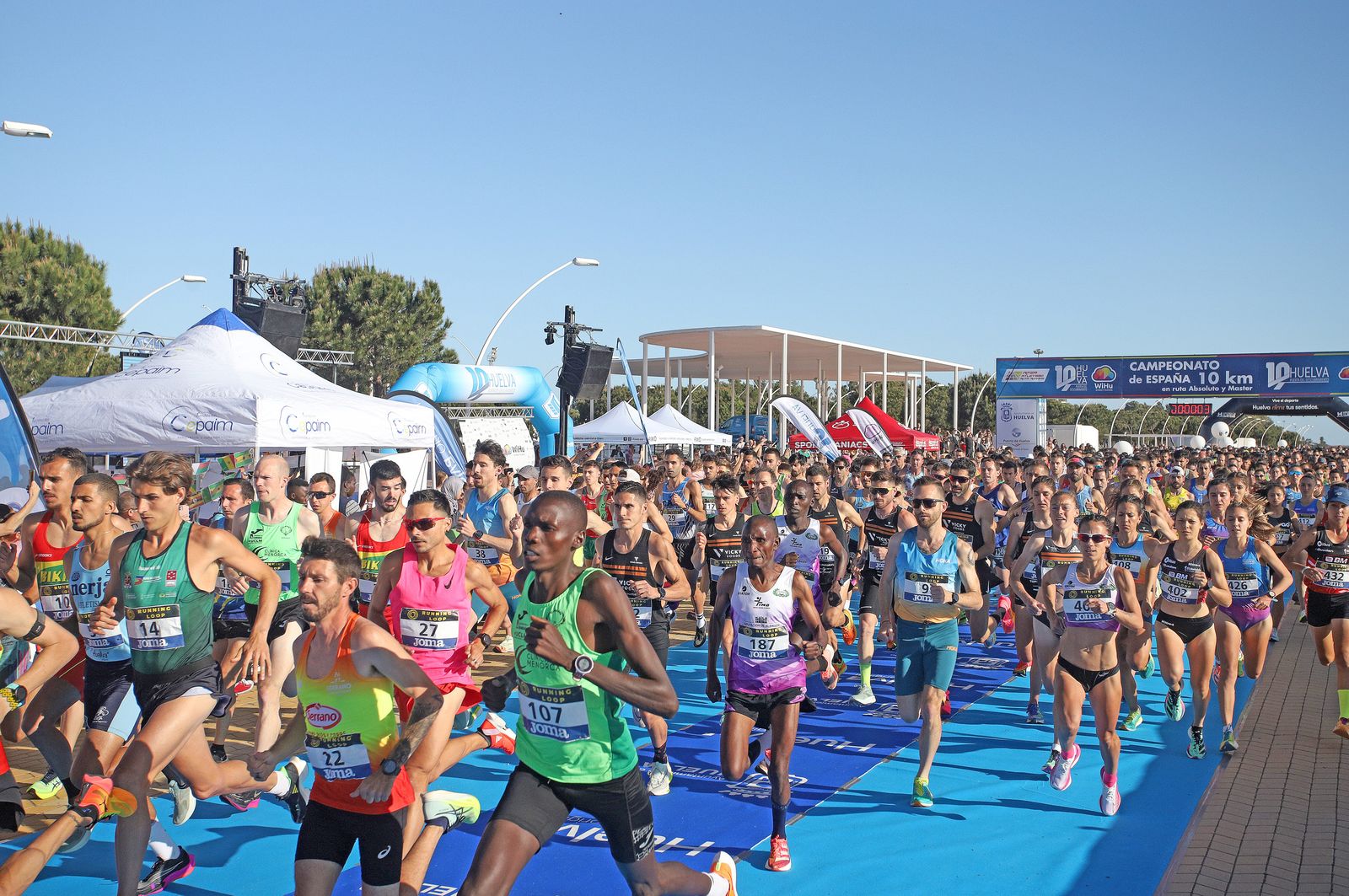 Imágenes de la 10K Puerta del Descubrimiento en Huelva