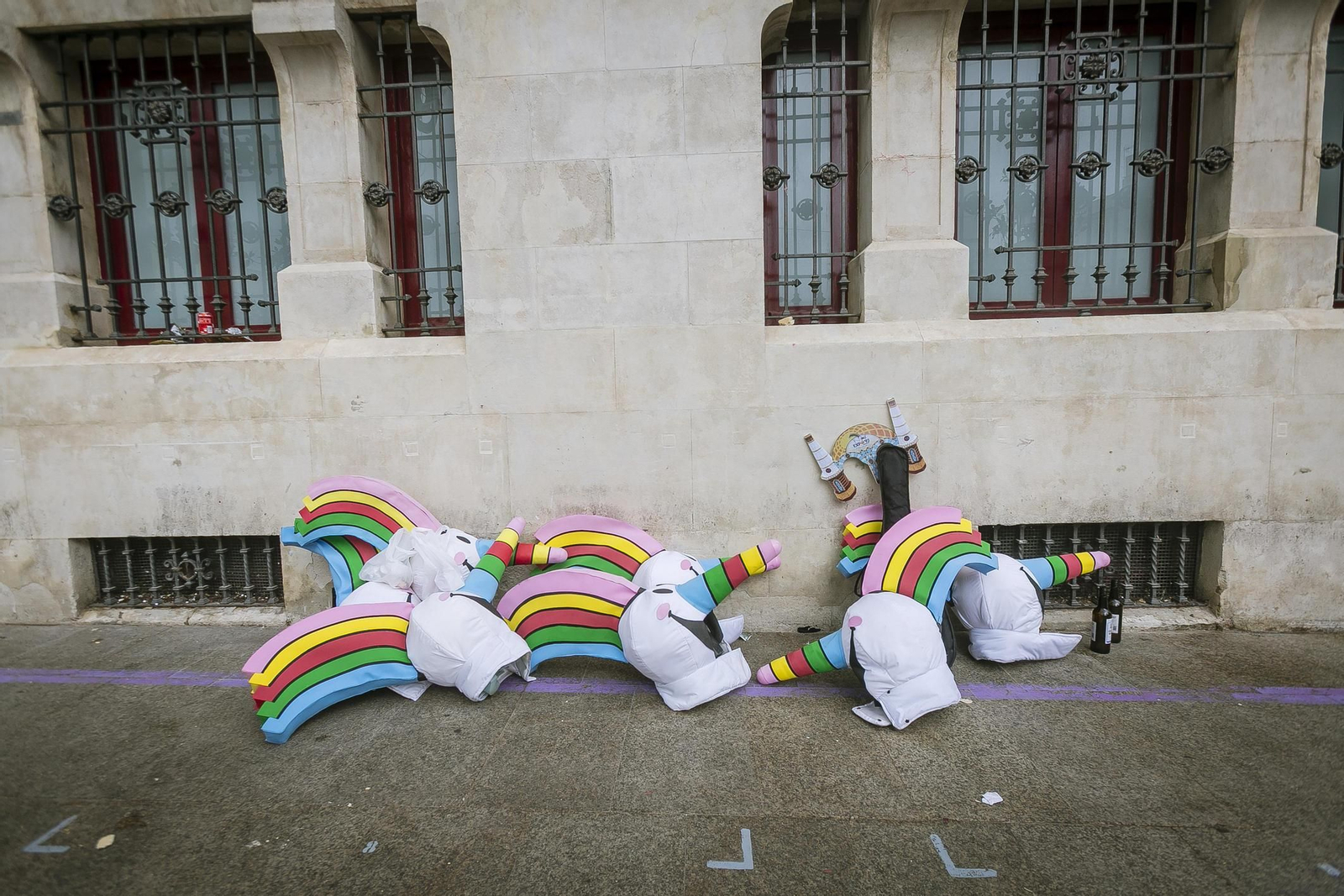 Las imágenes del Domingo de Piñata