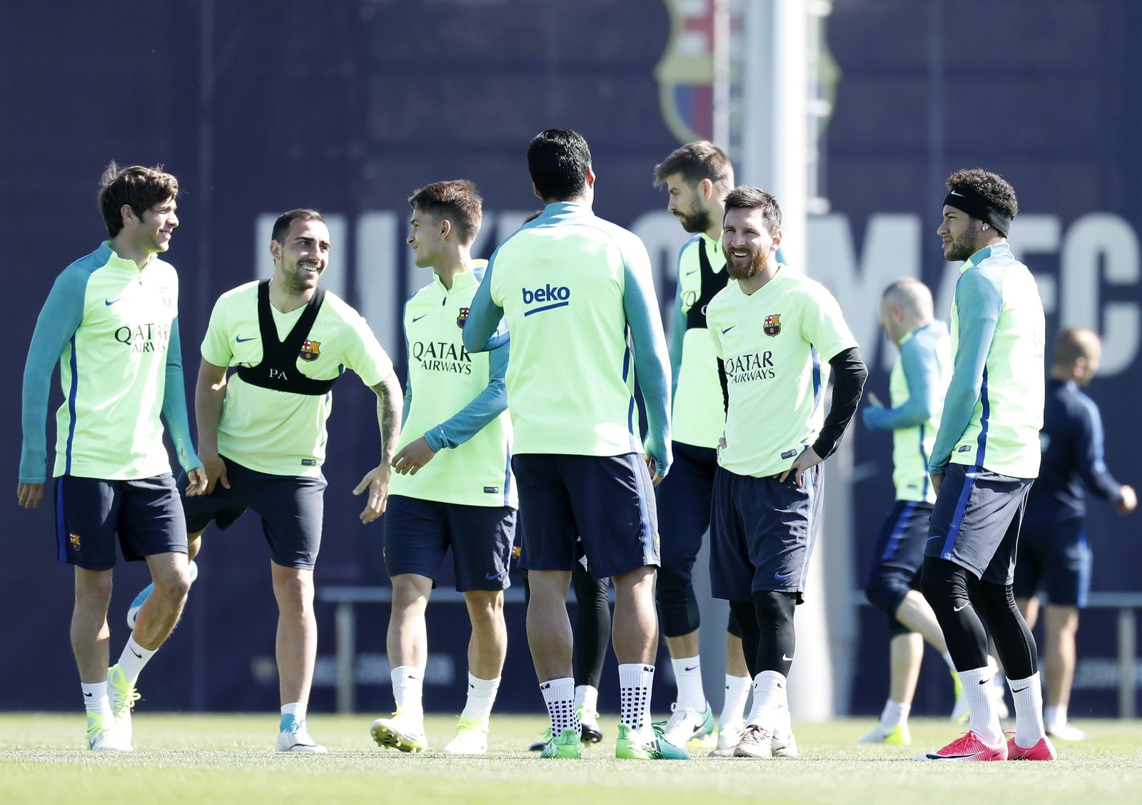 Piqué y Messi, de vuelta.