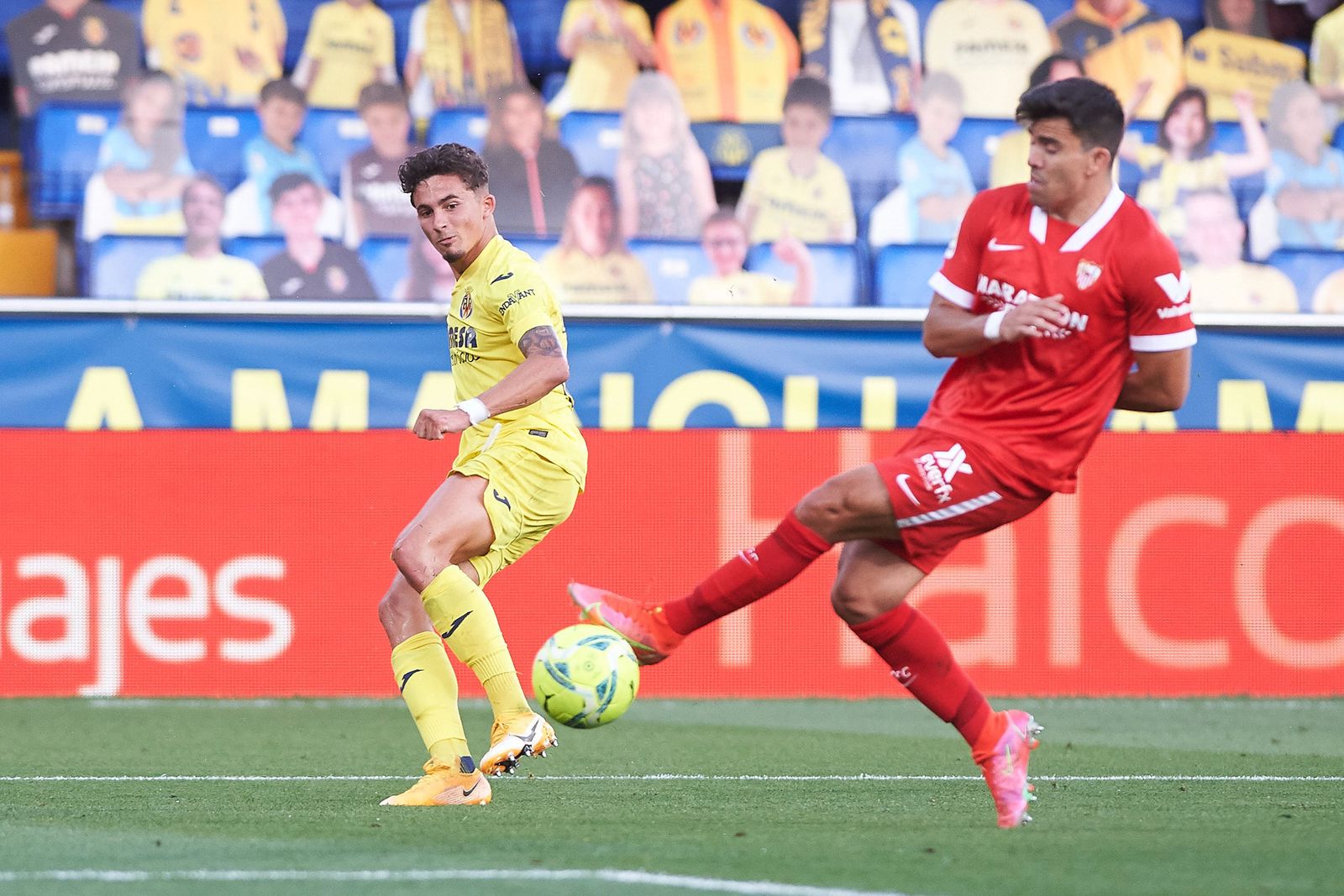 Las imágenes del Villarreal-Sevilla.