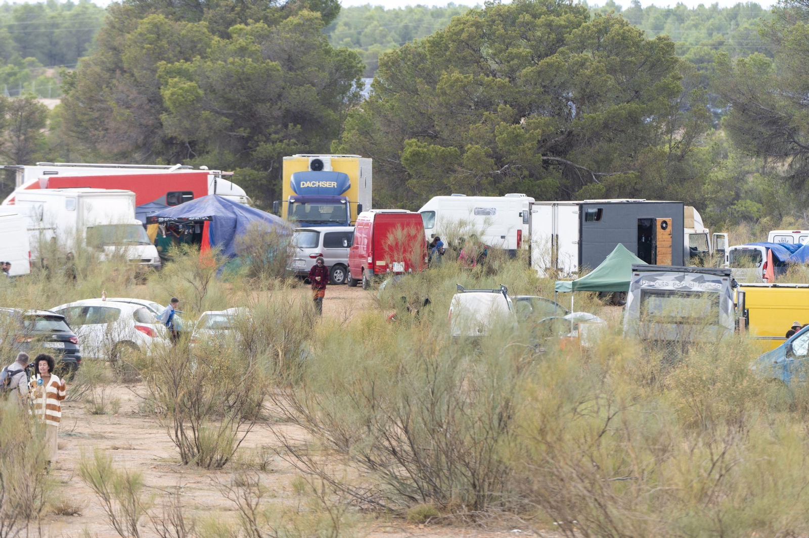 Fiesta rave de Guadix