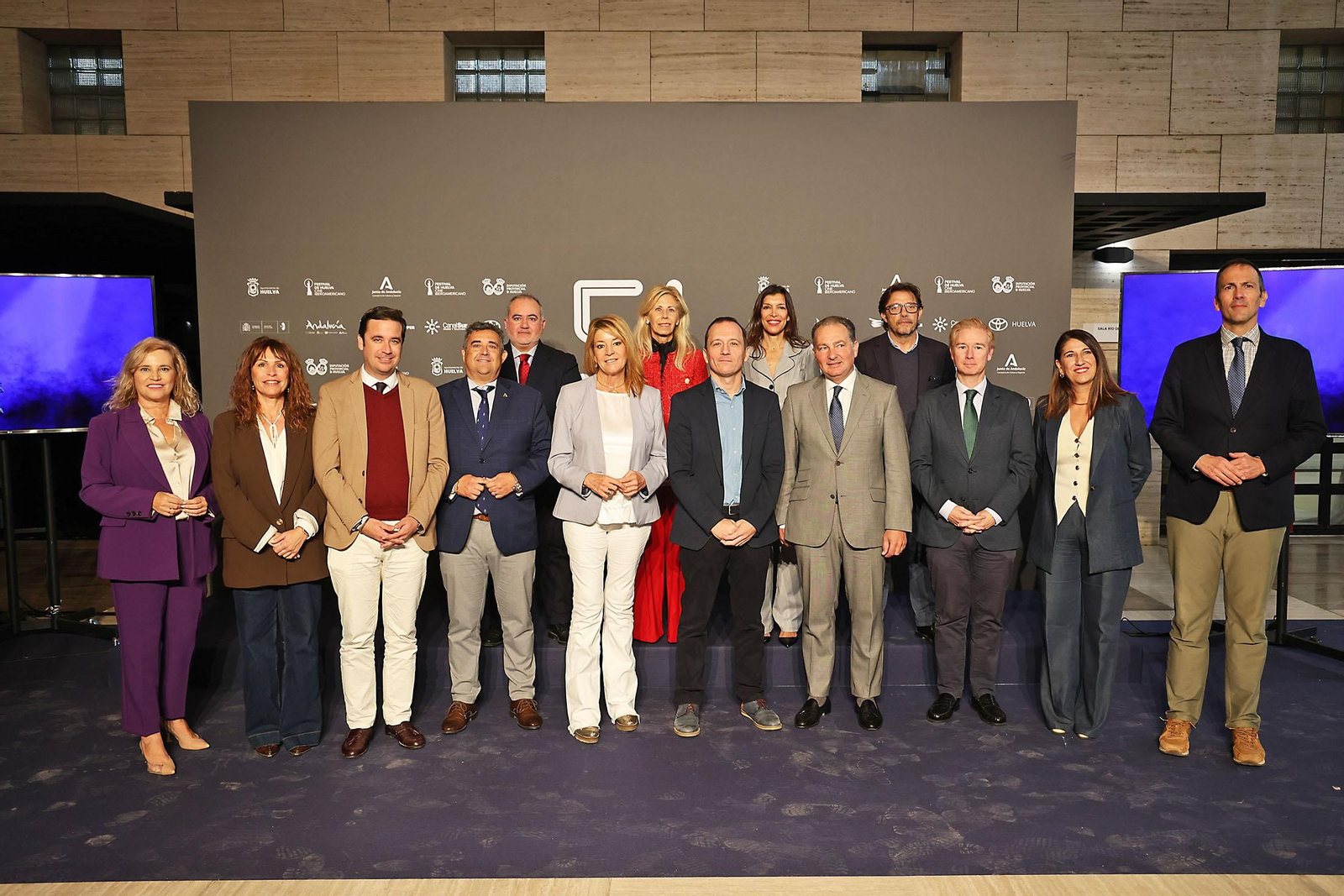Imágenes de la presentación de la 51 edición del Festival de Huelva de Cine Iberoamericano