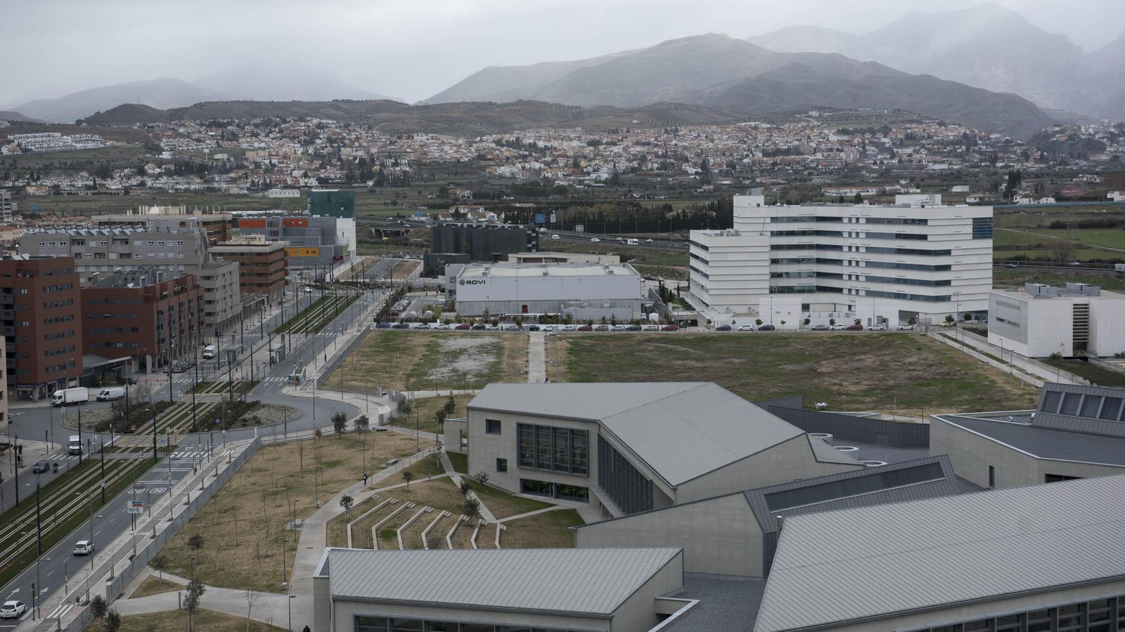 Edificios del PTS de Granada.