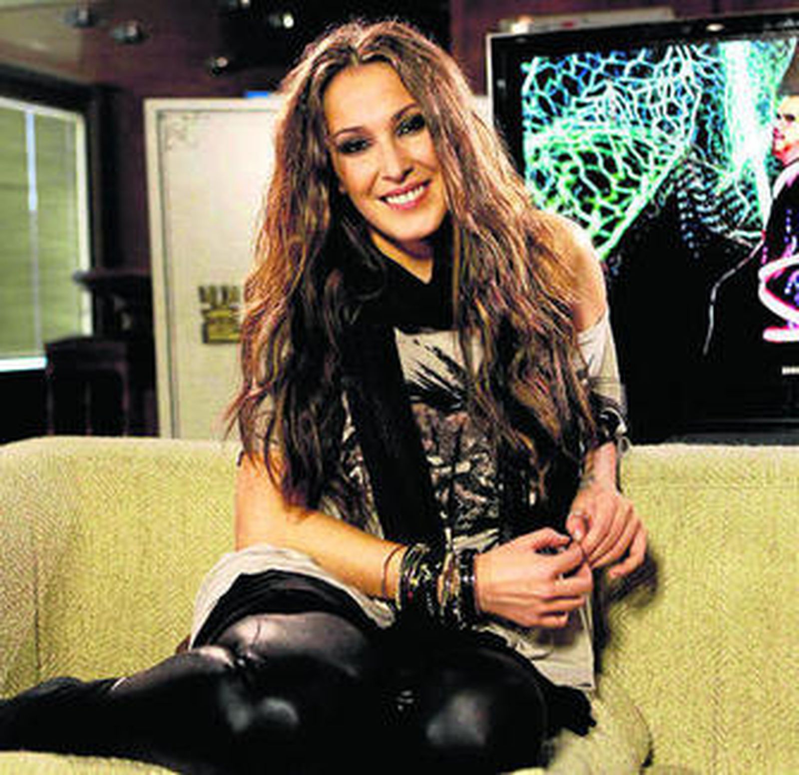 La cantante Malú.