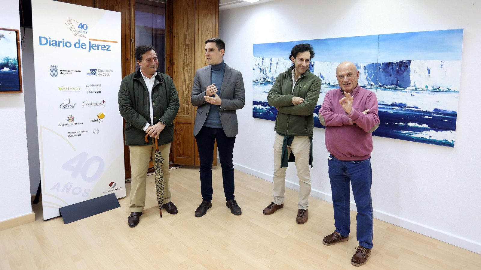 Exposición de Borja Santos en la sala 'ArteaDiario' en Jerez