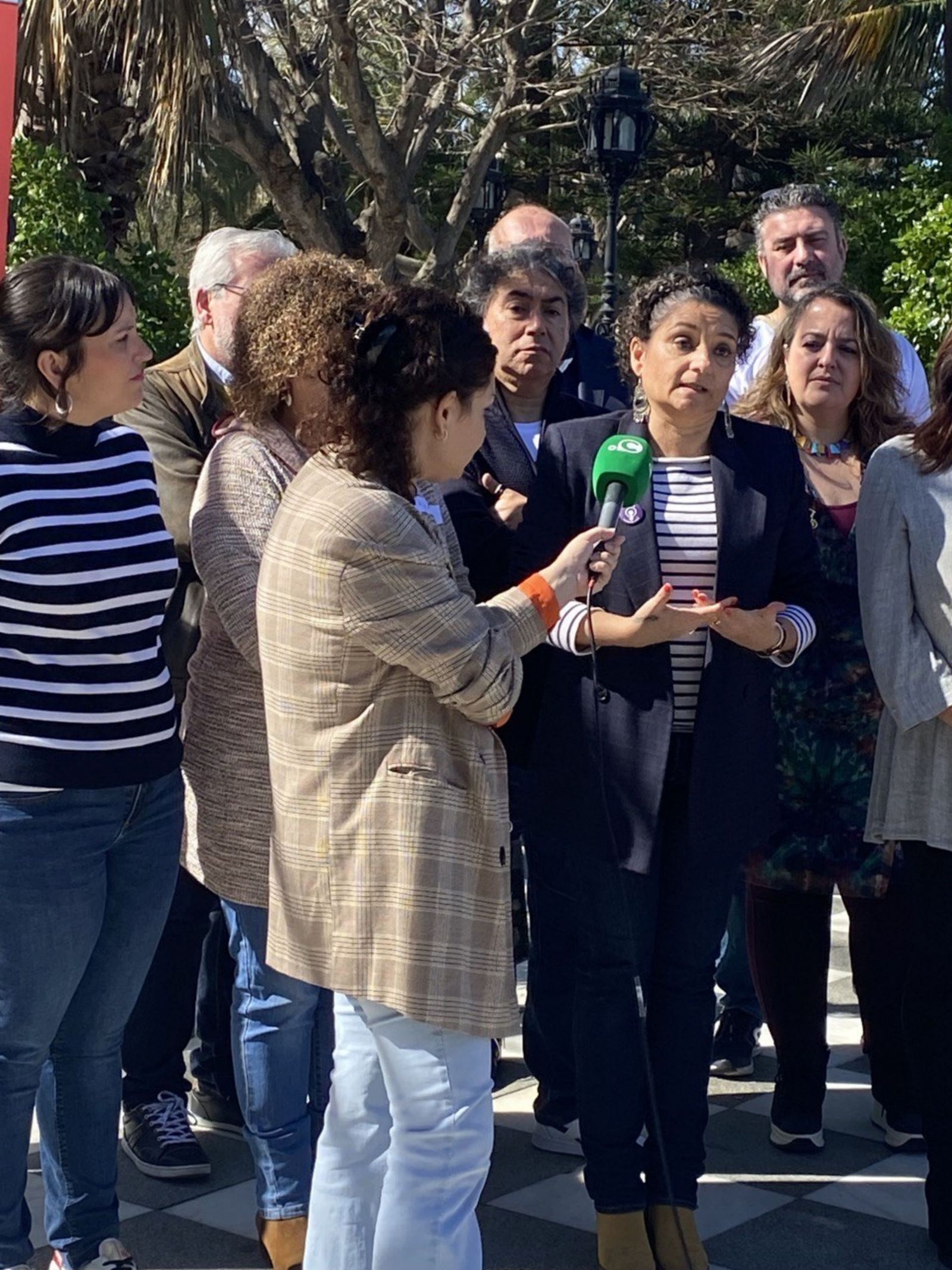 Marina Liberato, candidata a la Alcaldía de Cádiz por Podemos.