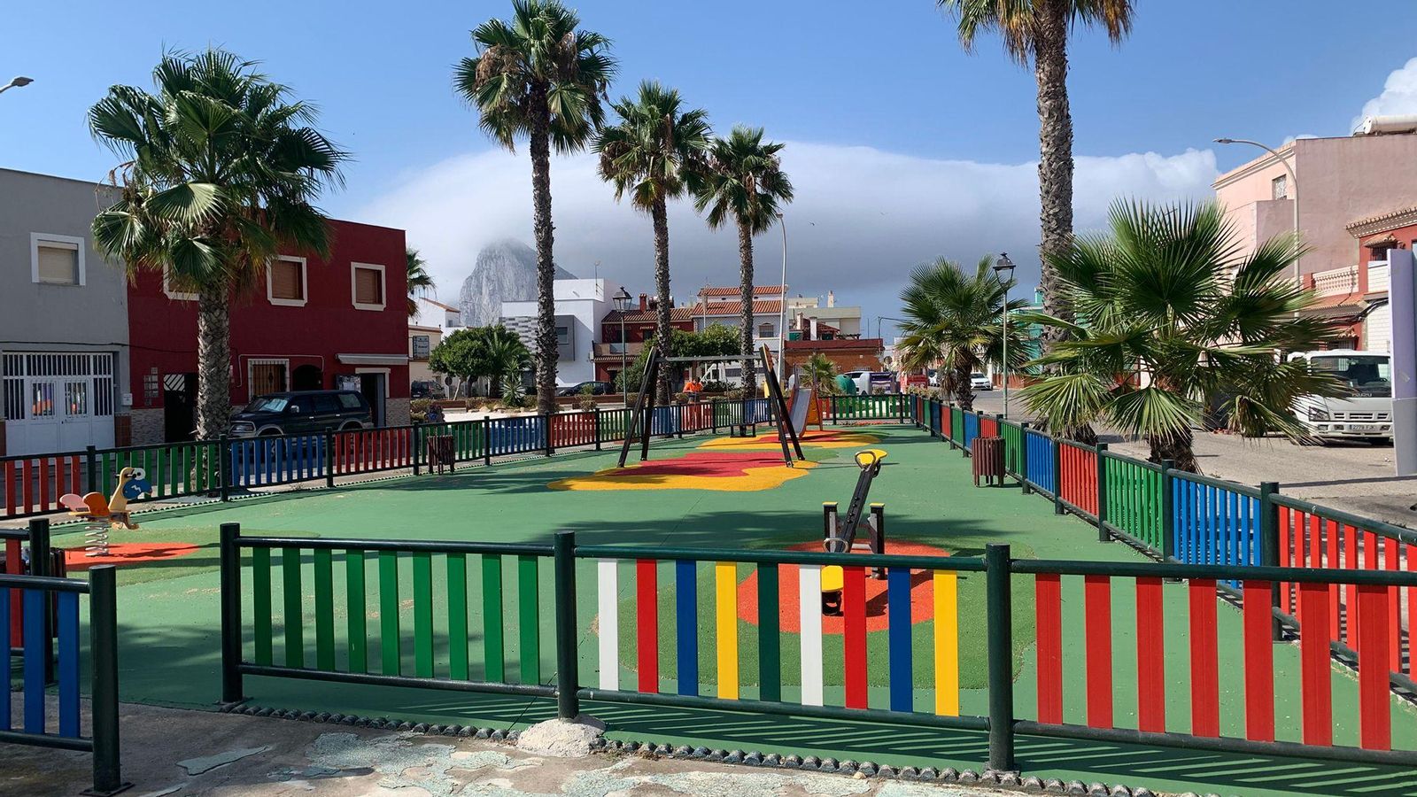 Uno de los parques que han implementado mejoras. Uno de los parques que han implementado mejoras.