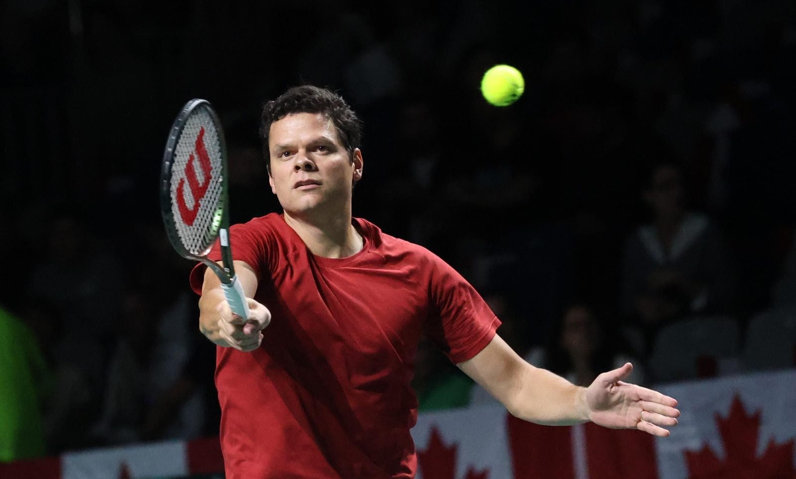 Gran ambiente en el estreno de la Copa Davis en Málaga