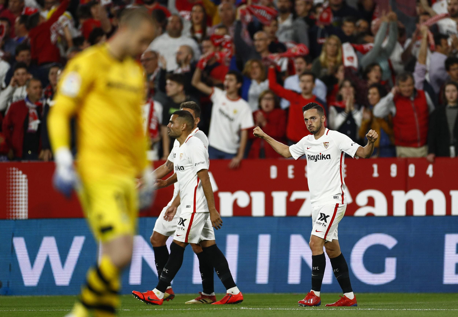 Las imágenes del derbi Sevilla-Betis