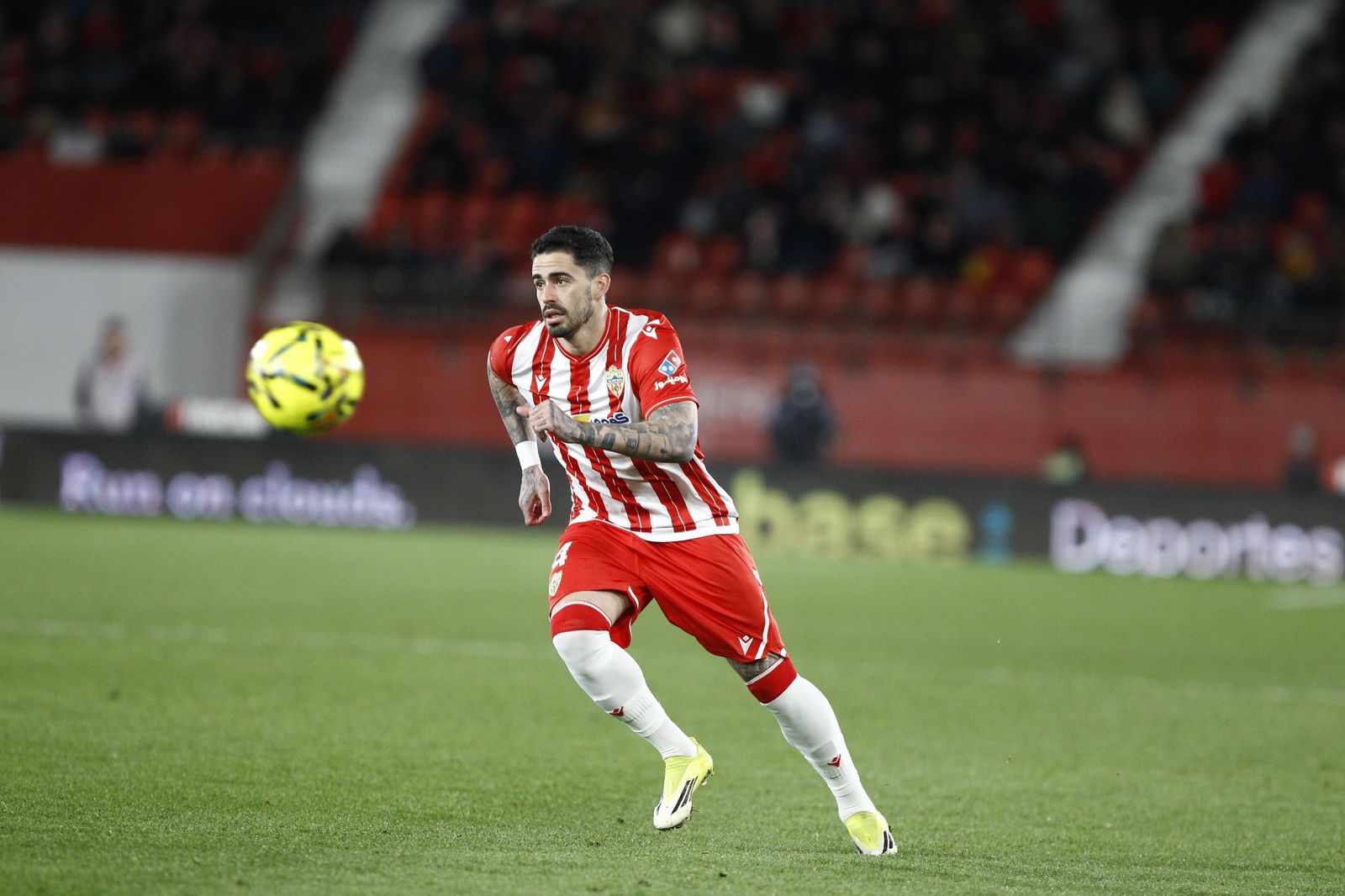 Las fotos del partido U.D. Almería - Deportivo de La Coruña