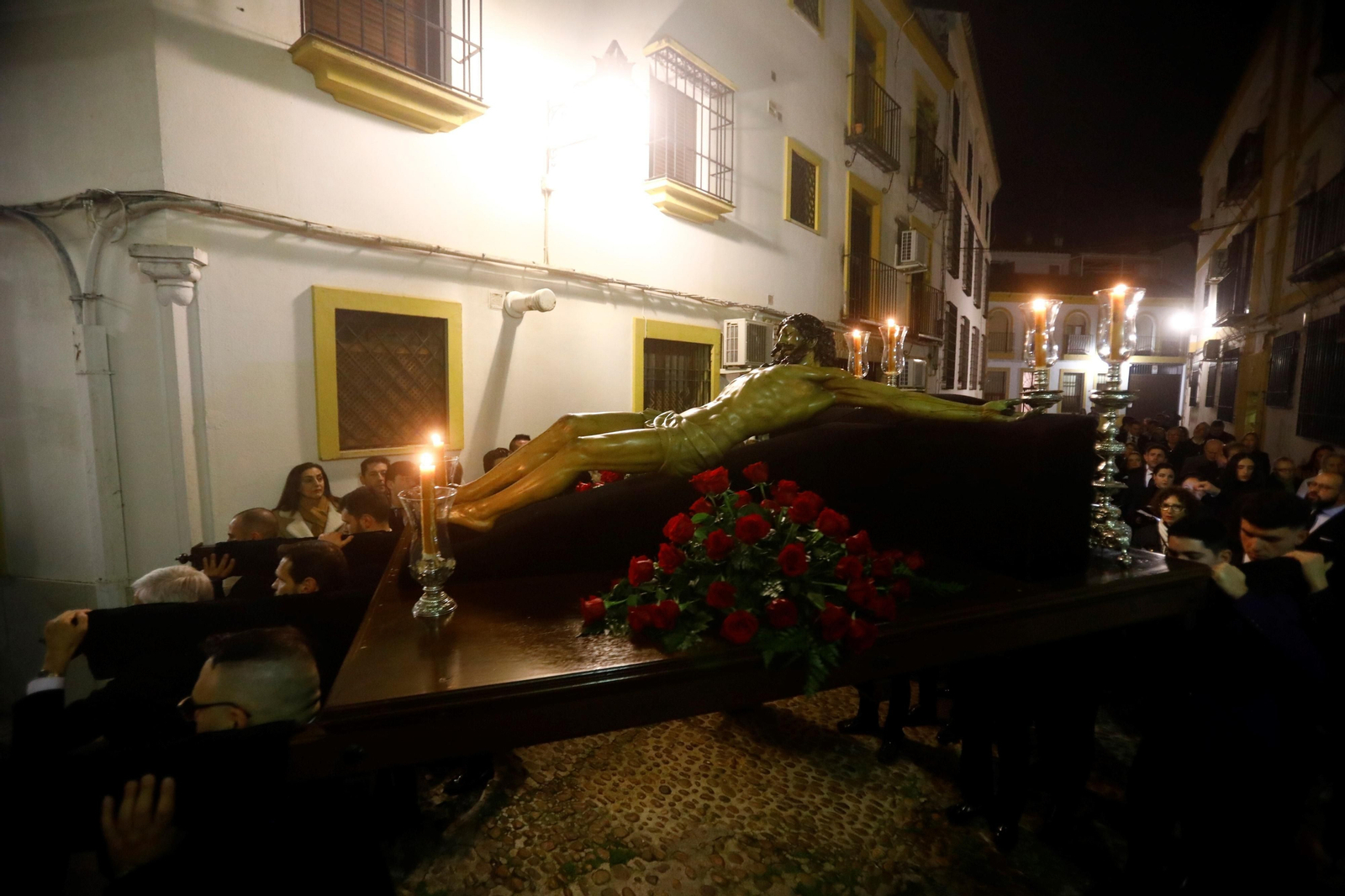 Las imágenes del vía crucis del Cristo de la Clemencia de Córdoba