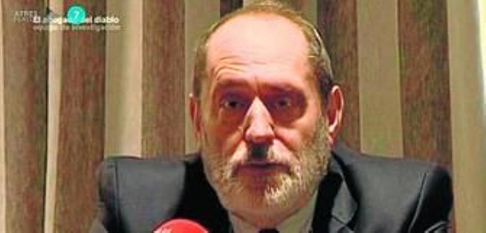 El abogado Rodríguez Menéndez, en un momento del reportaje.