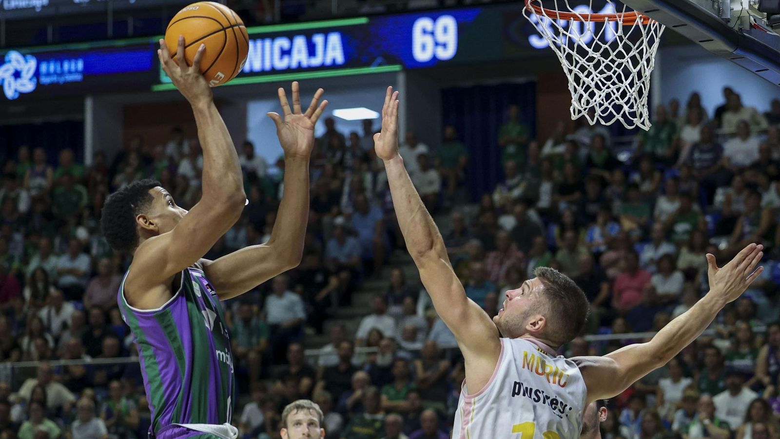 Las fotos del Unicaja-Hiopos Lleida