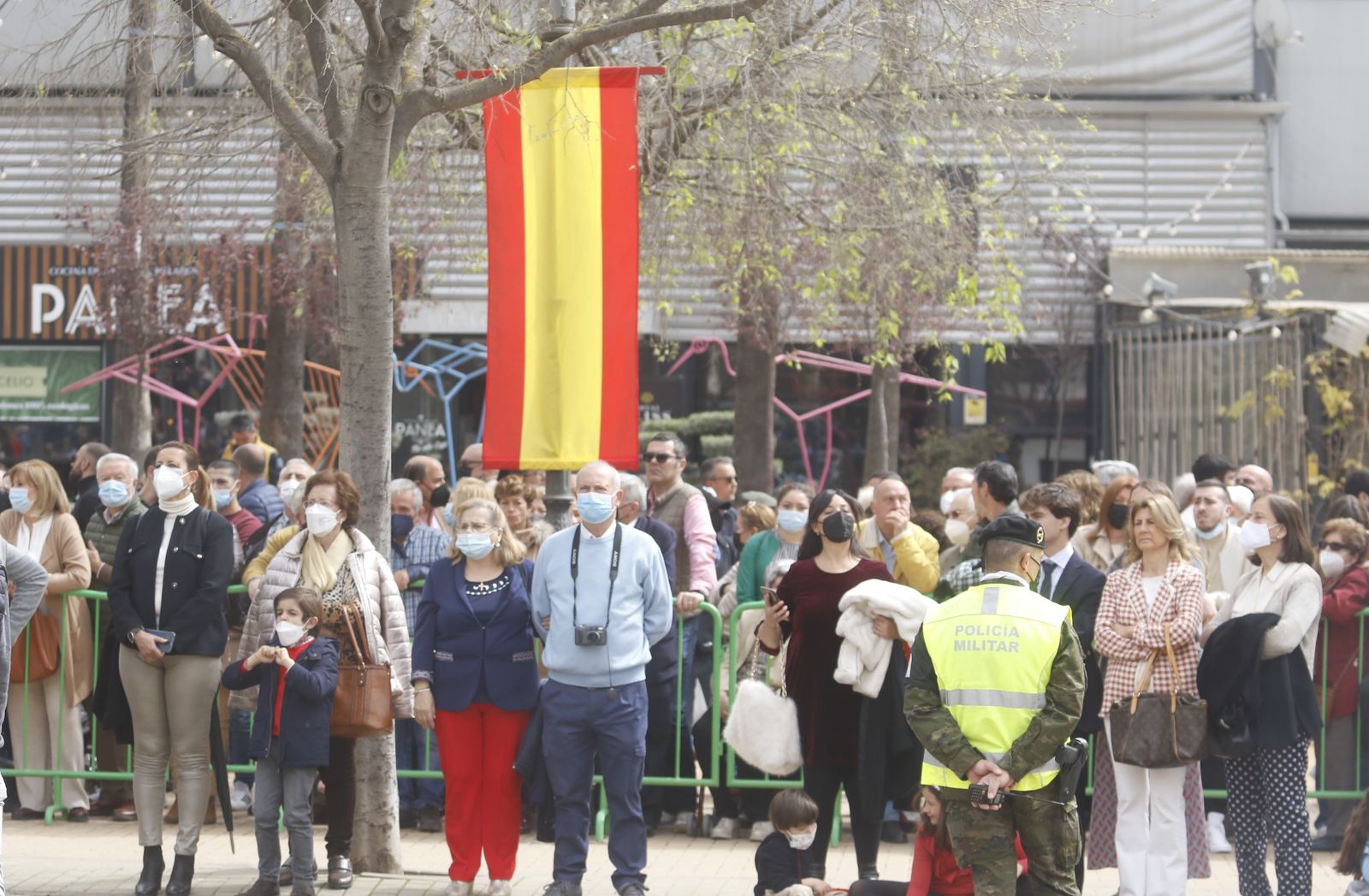 La jura de bandera civil en Córdoba, en imágenes