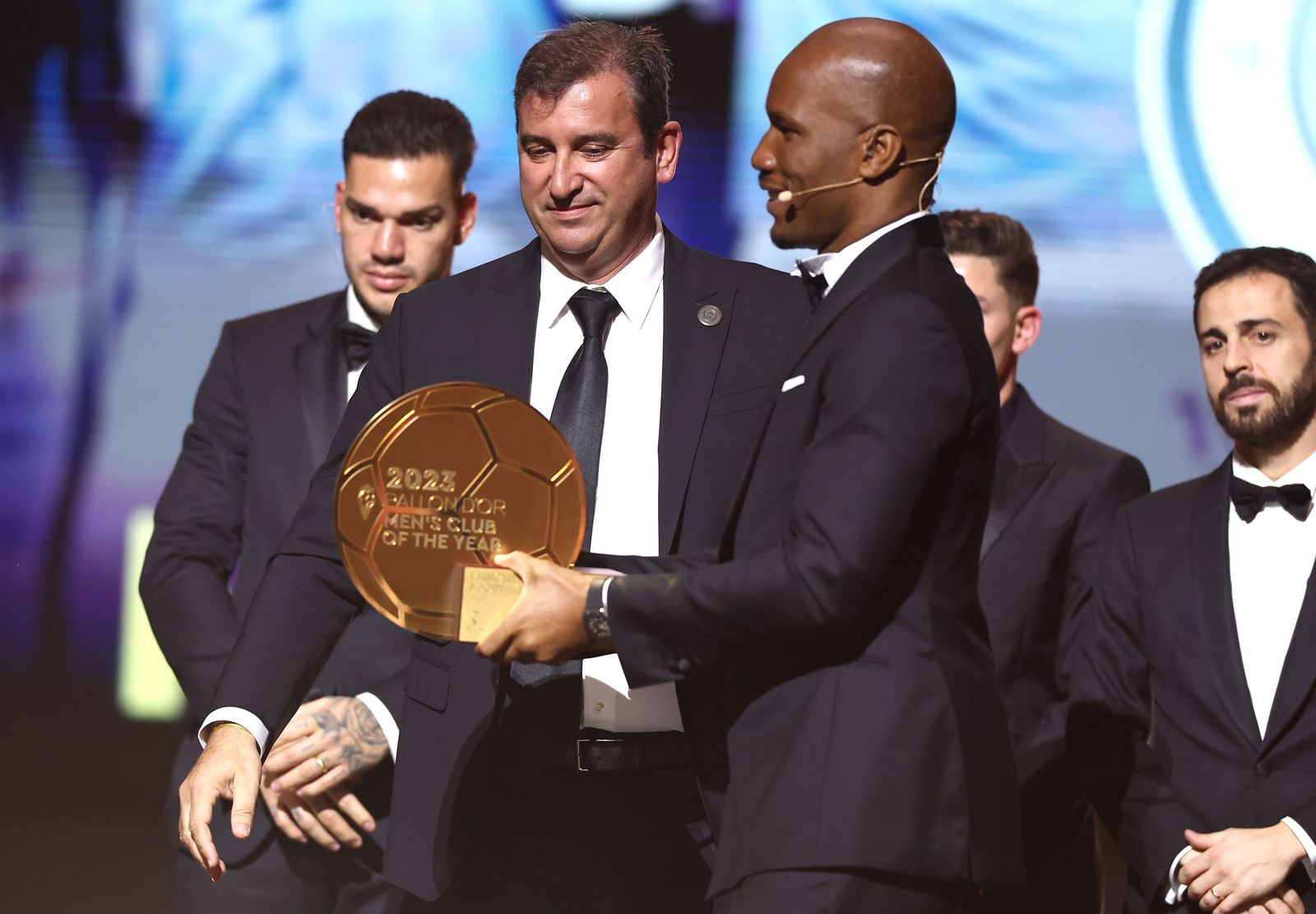 Las fotos del Balón de Oro