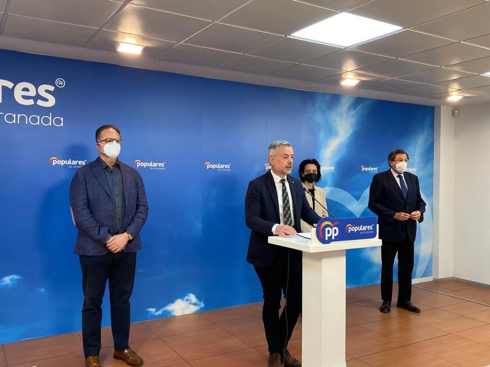 El vicesecretario de Sanidad del PP de Granada, Nicolás Navarro.