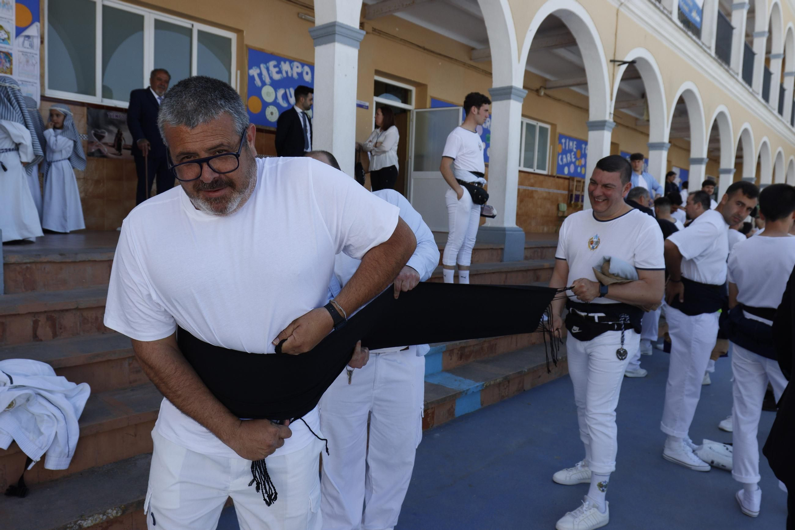 Imagenes de la salida de la Borriquita en la Semana Santa de Chiclana 2025