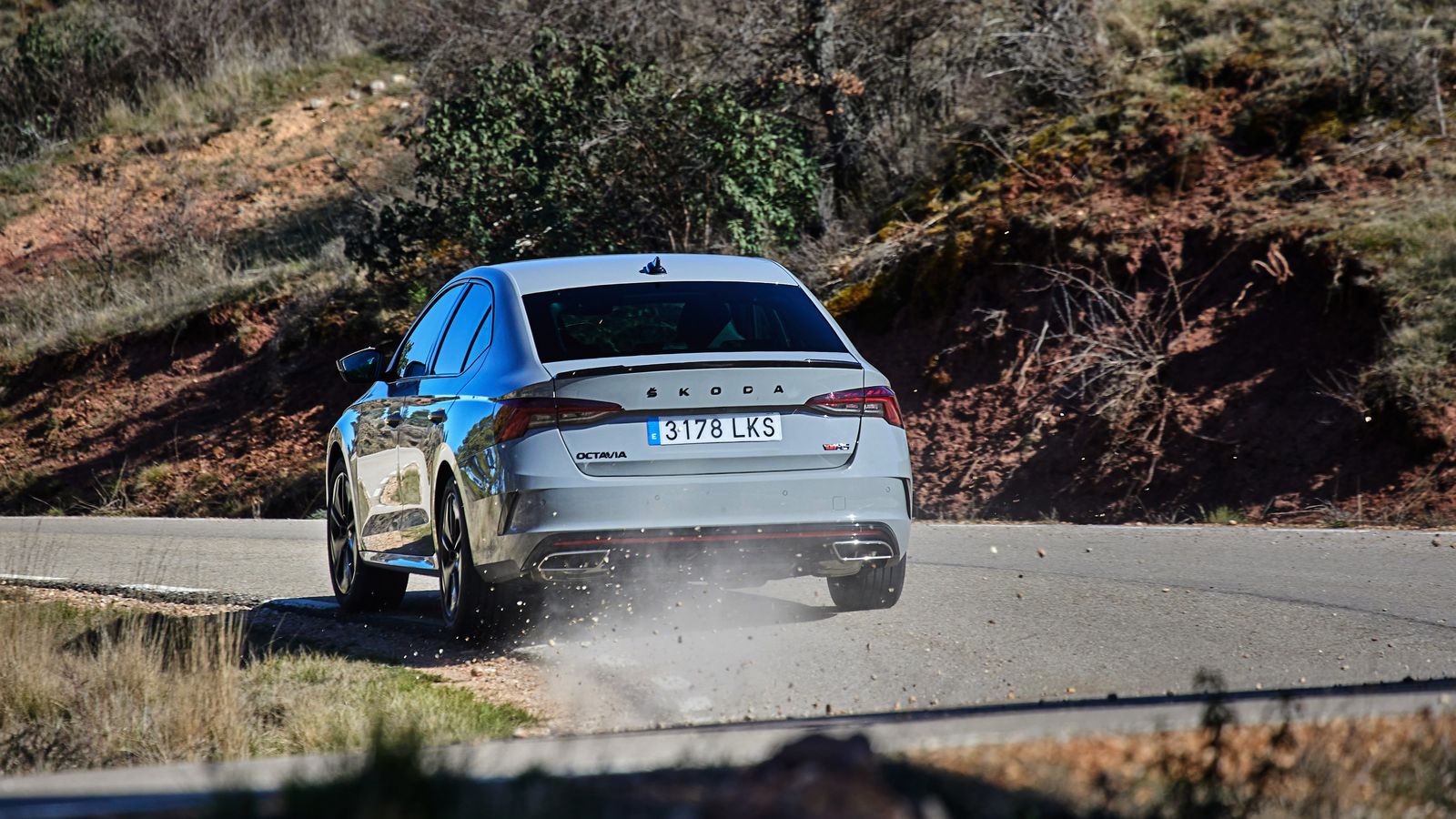 El Skoda Octavia RS es muy rápido y puede configurarse de modo muy dinámico. El eje trasero es de arquitectura multibrazo.
