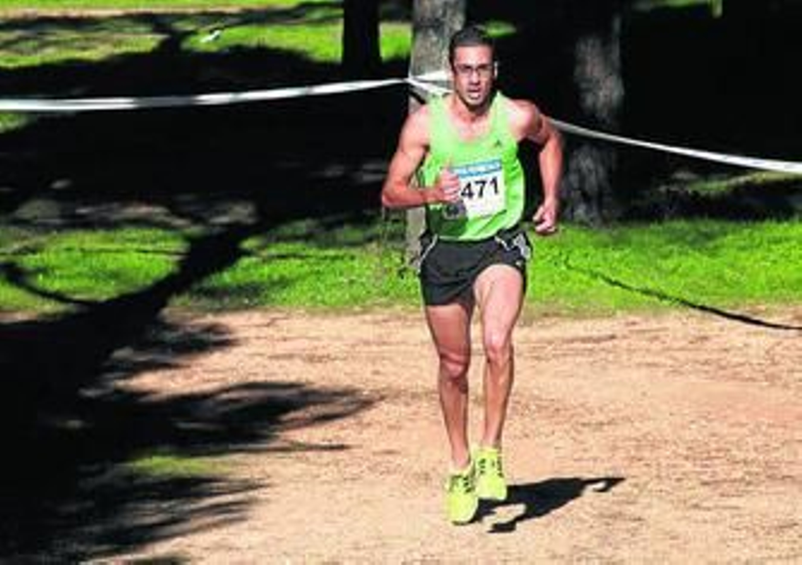 El Mehdi Laabar, en una carrera celebrada el año pasado en Cartaya.