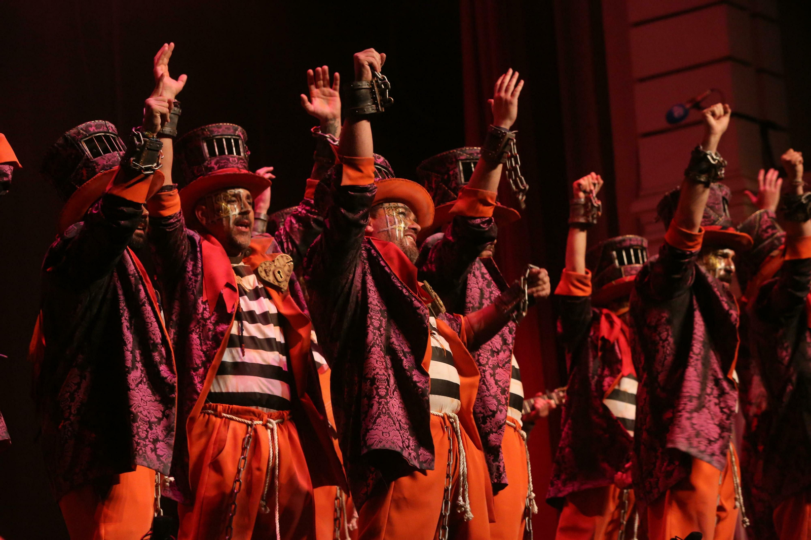 Comparsa Los esclavos.