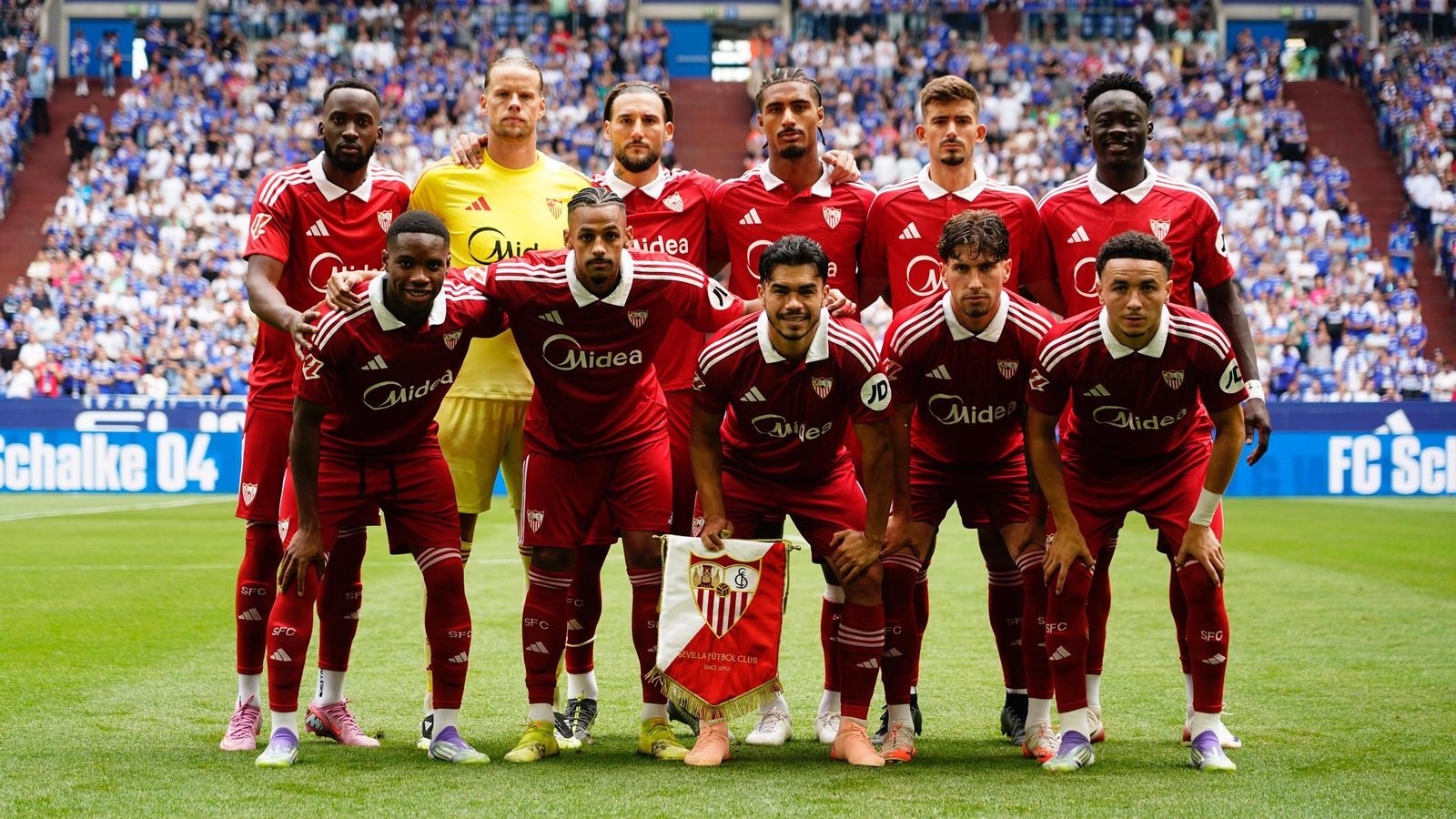 Las fotos del Schalke 04 - Sevilla Las fotos del Schalke 04 - Sevilla
