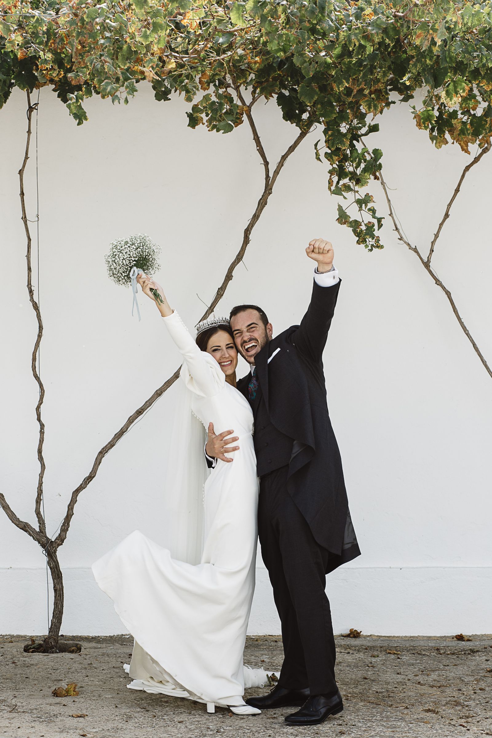 Los novios en Dehesa Bolaños