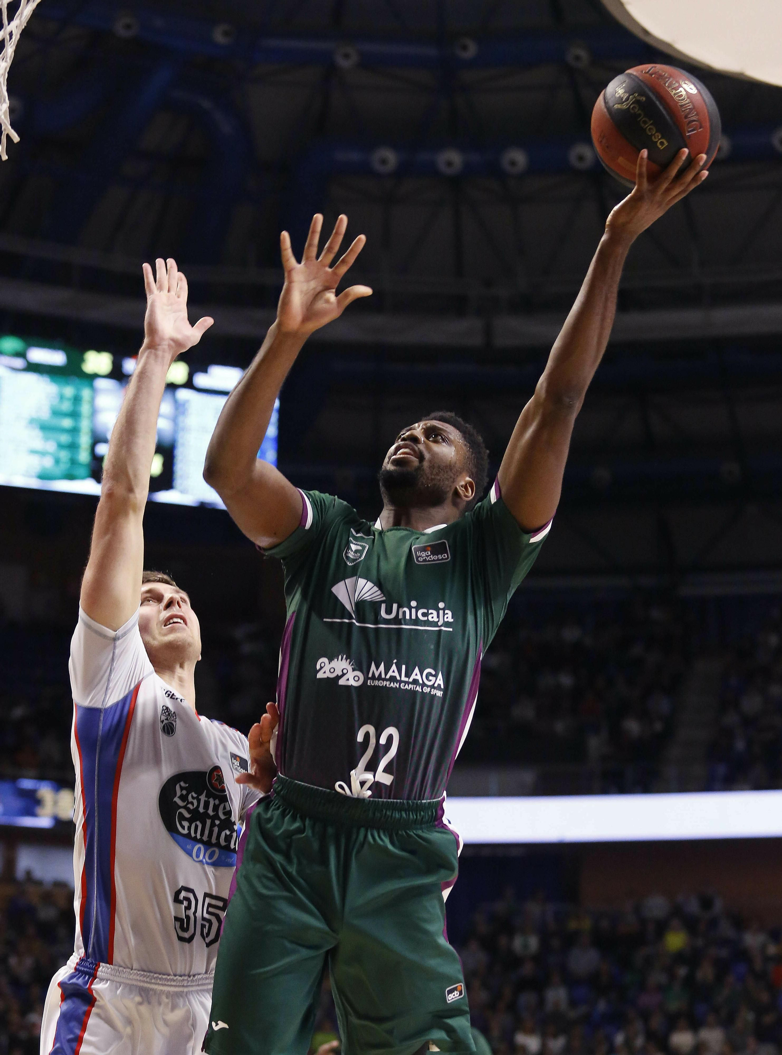 Las fotos del Unicaja-Obradoiro