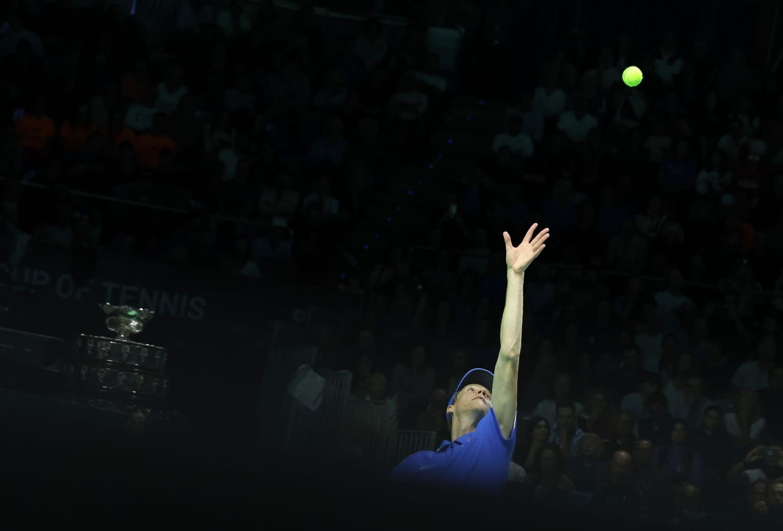 Jannik Sinner trae su show a Málaga.