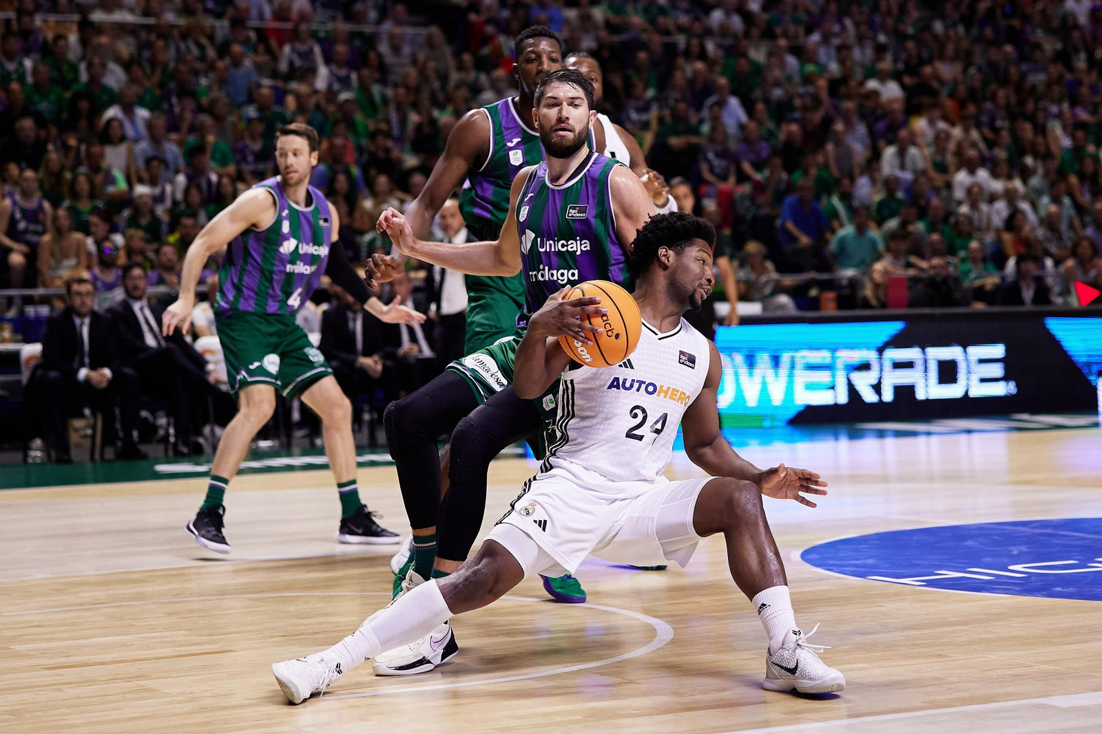 El Unicaja-Real Madrid de semifinales de play off, en fotos