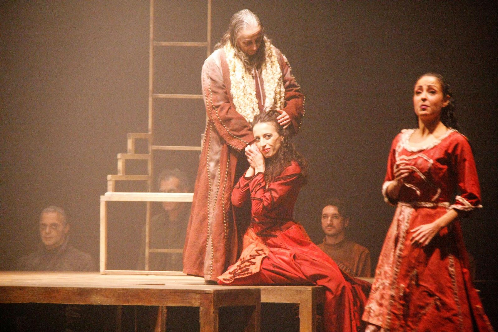 Un momento de la magnífica representación del clásico de Shakespeare.