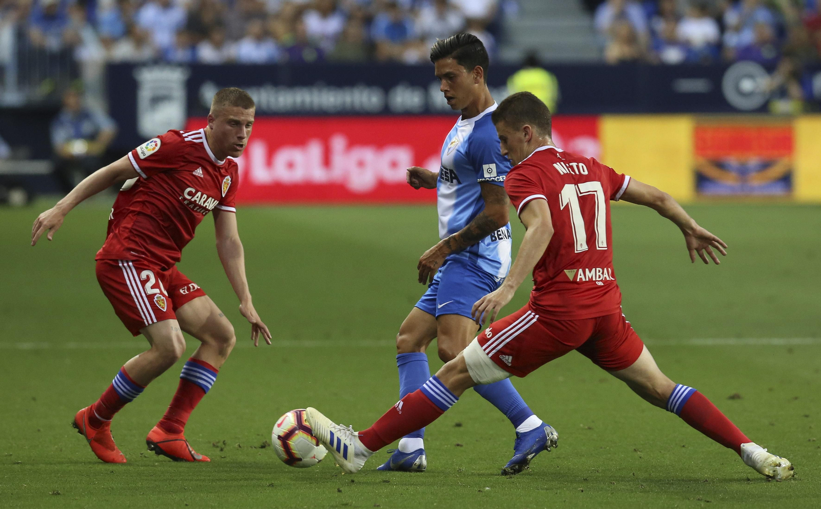 Las fotos del Málaga CF - Zaragoza