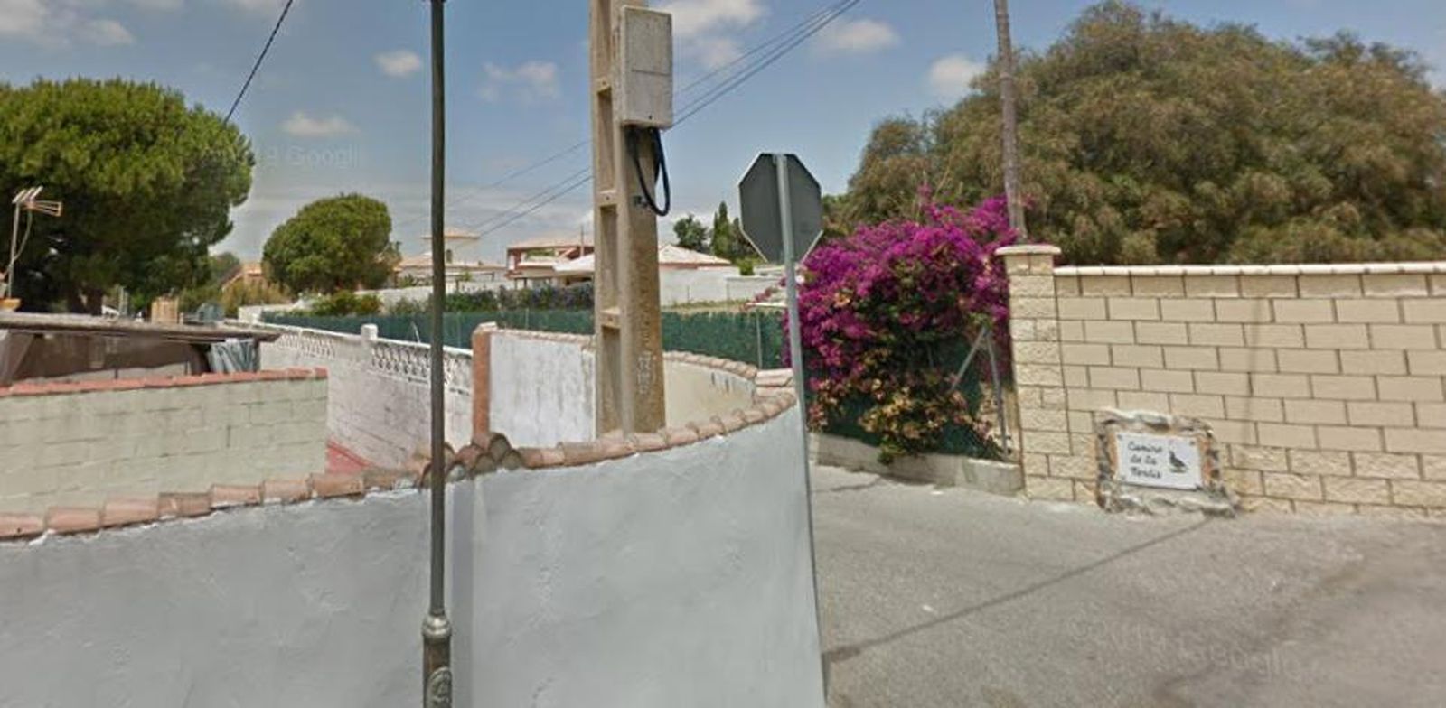 Zona donde se desalojó una fiesta el pasado sábado, en el Camino de la Perdiz.