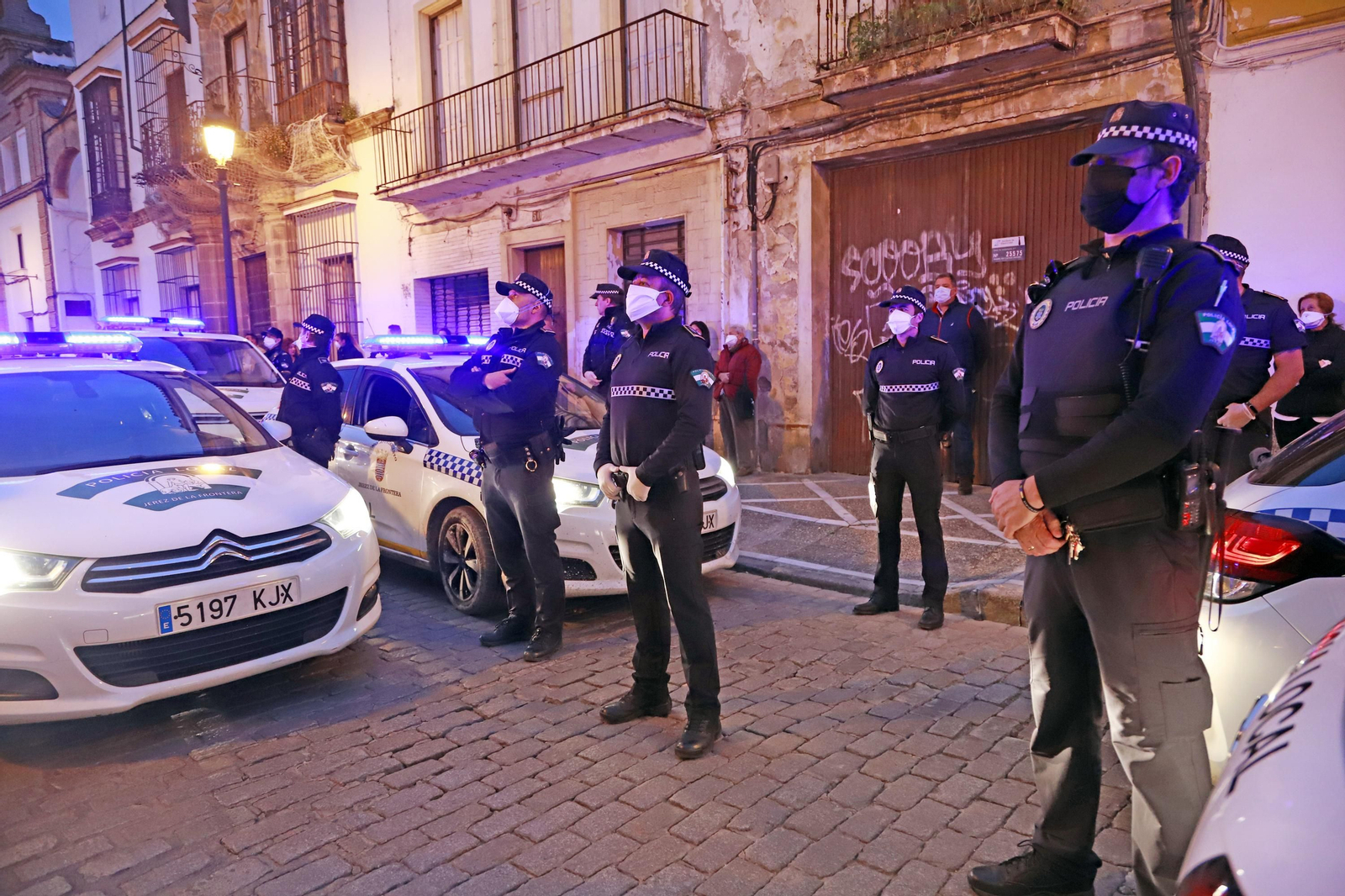 Coronavirus ,Viernes Santo ,27 días del estado de alarma en Jerez en imágenes