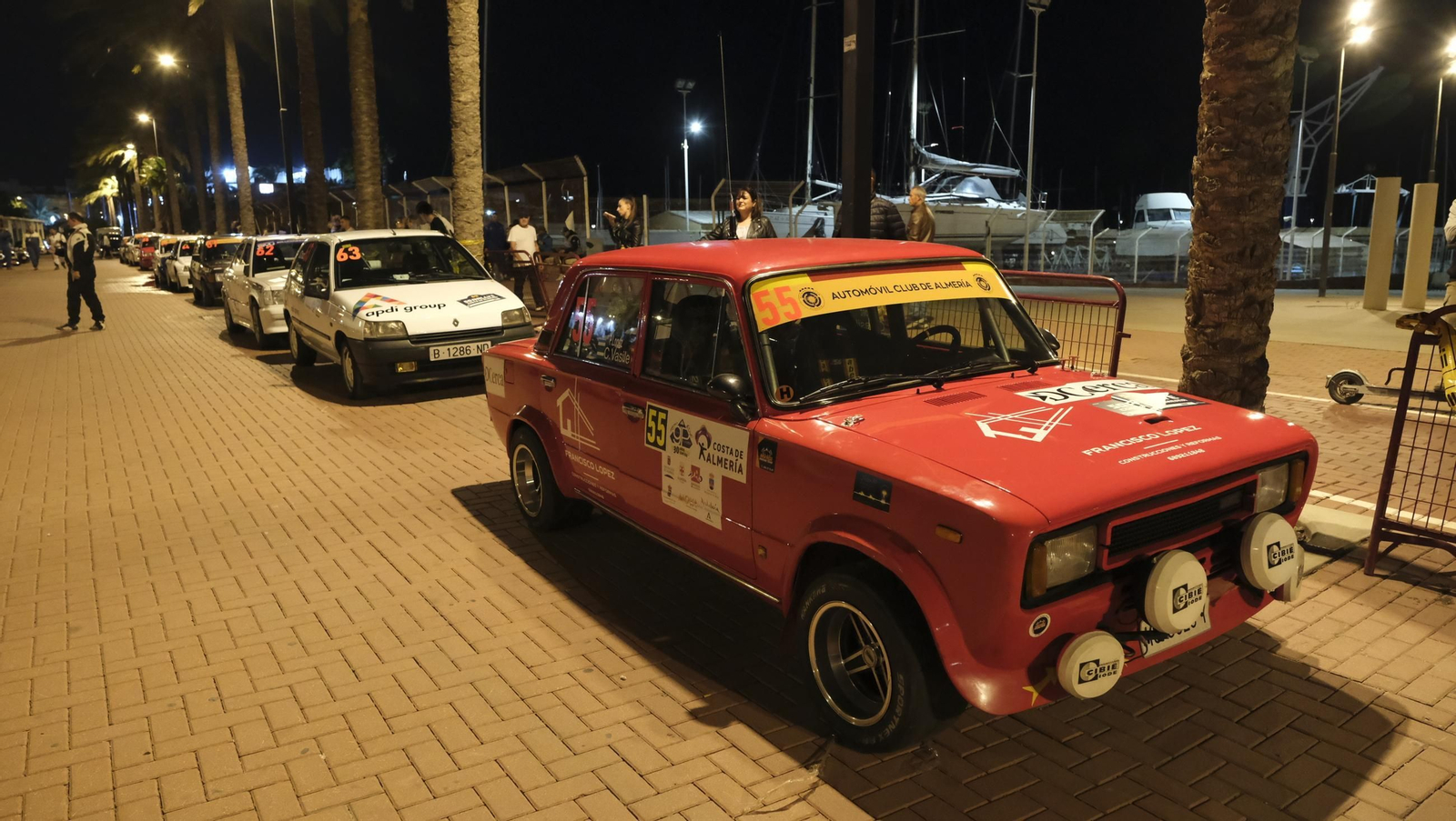 La salida de la 50 edición del Rallye Costa de Almería, en imágenes