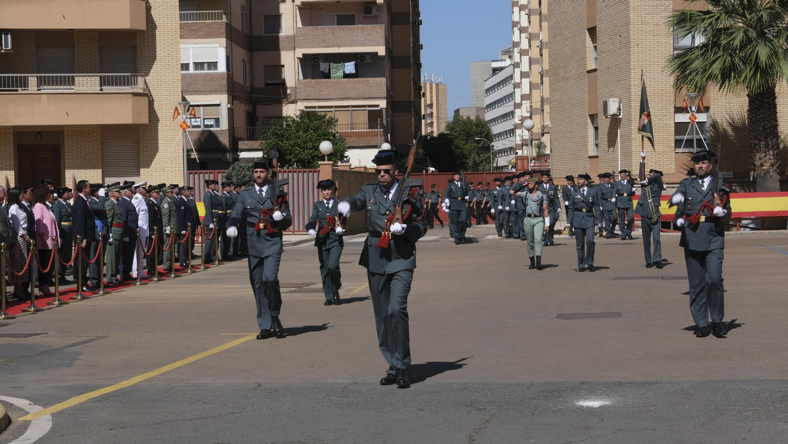 Imágenes de la celebración del 179 aniversario de la Guardia Civil, en la Comandancia de Almería
