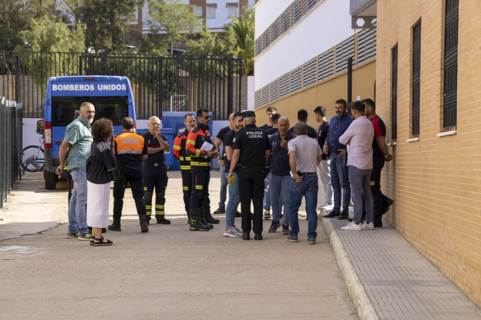Imágenes Simulacro de Tsunami en el Colegio Funcadia Huelva