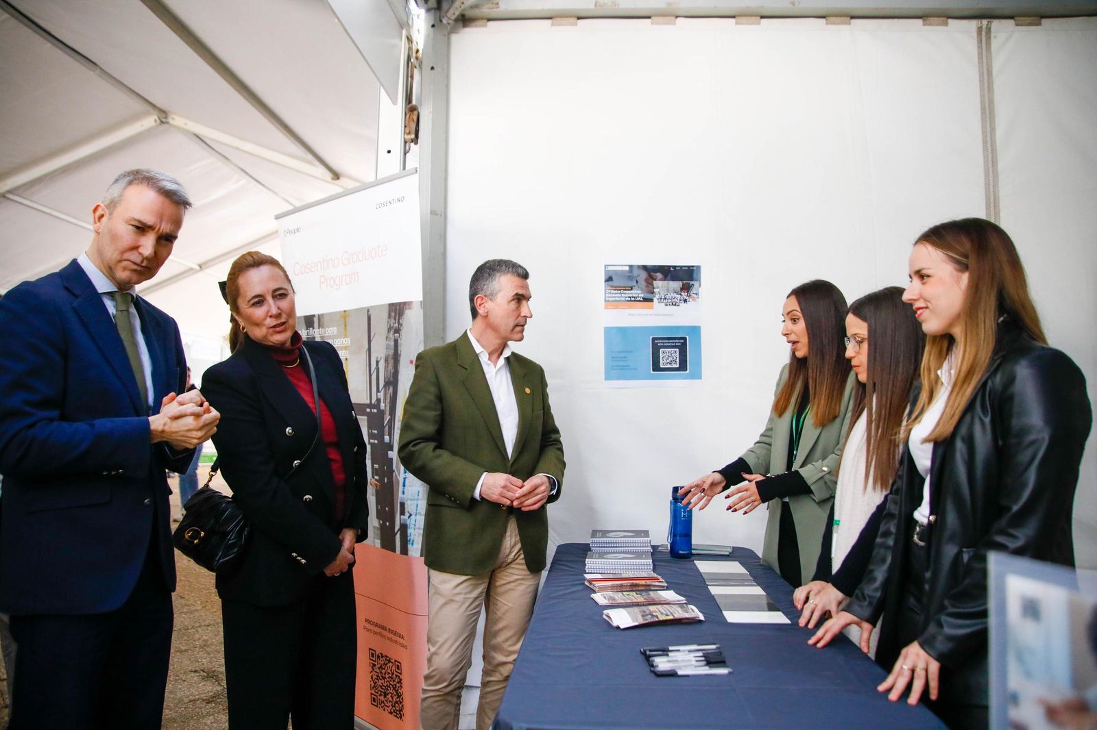 Las imágenes de la Inauguración de la Feria de Empleo 2025 en la Universidad de Almería