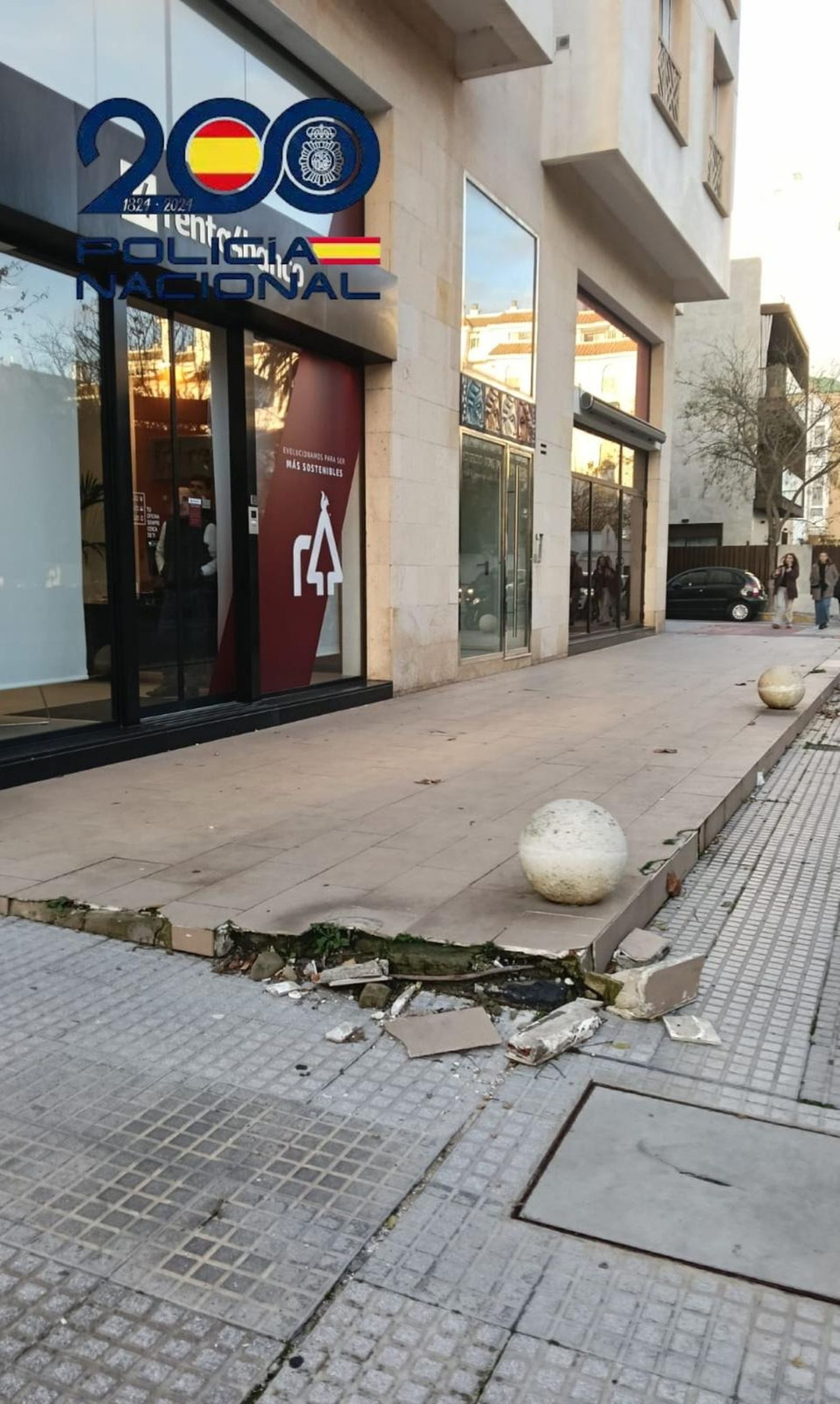 Zona de la avenida Andalucía donde ocurrieron los hechos.