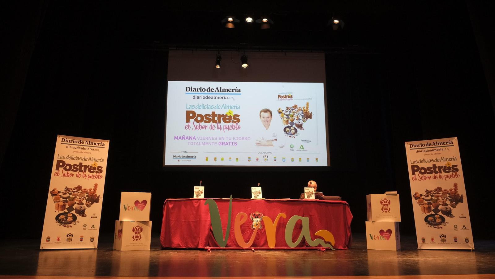 La presentación del libro de postres de Antonio Carmona, en imágenes